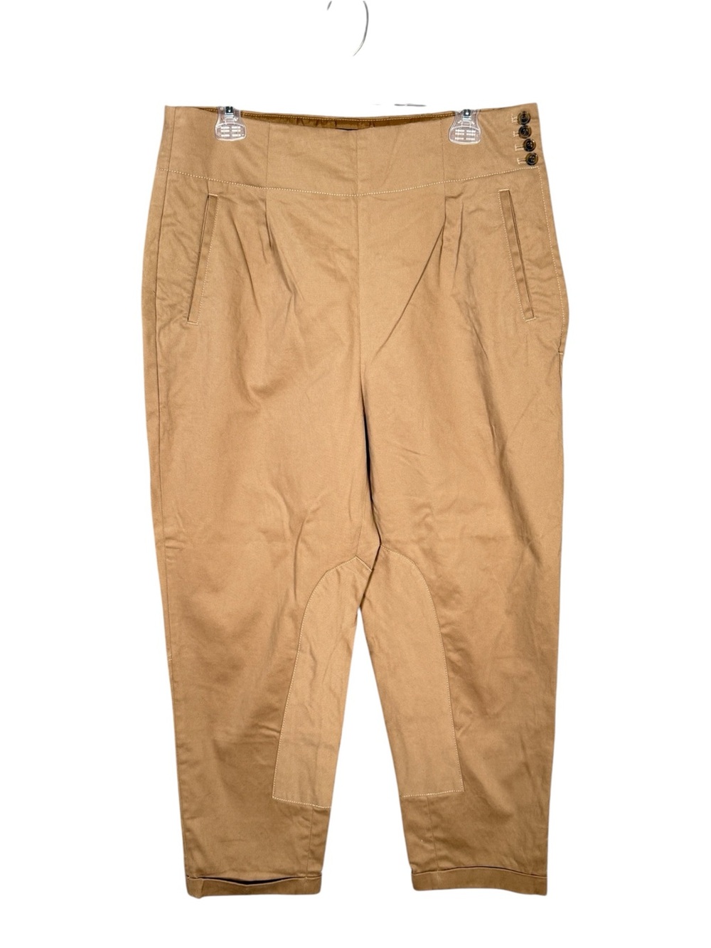 Banana Republic Cotton Equestrian Brown Chino Cotton Preppy Country Club 14
